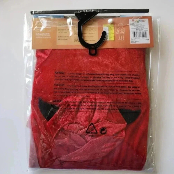 Little Devil Unisex Size 12-18 Months Halloween Costume NWT - Picture 3 of 4